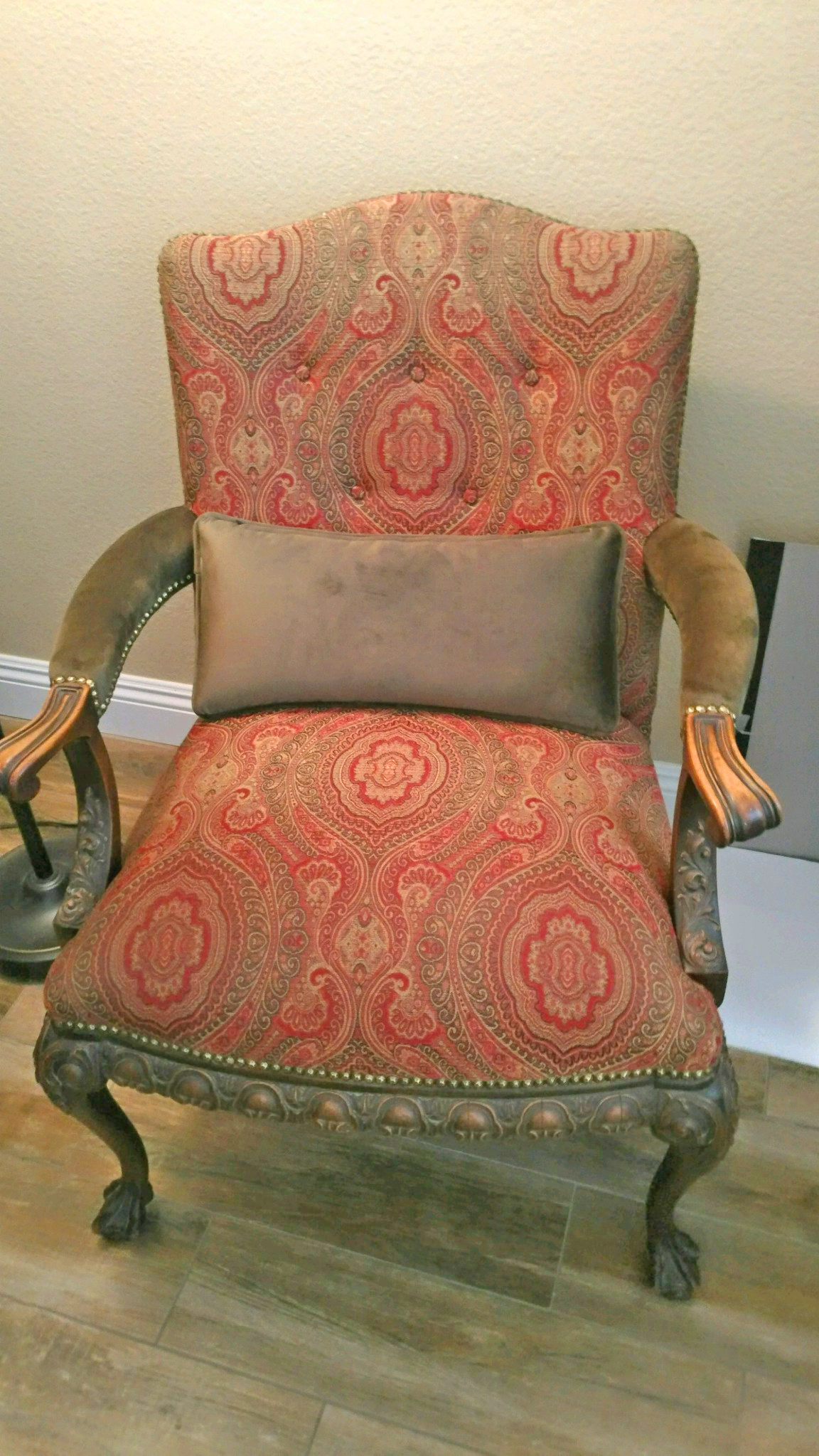 Mariam - Grandma's Antique Chair - Reupholstered ...